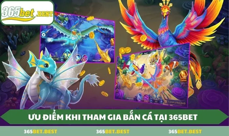 uu diem khi tham gia ban ca tai 365bet Ưu điểm khi tham gia bắn cá tại 365BET